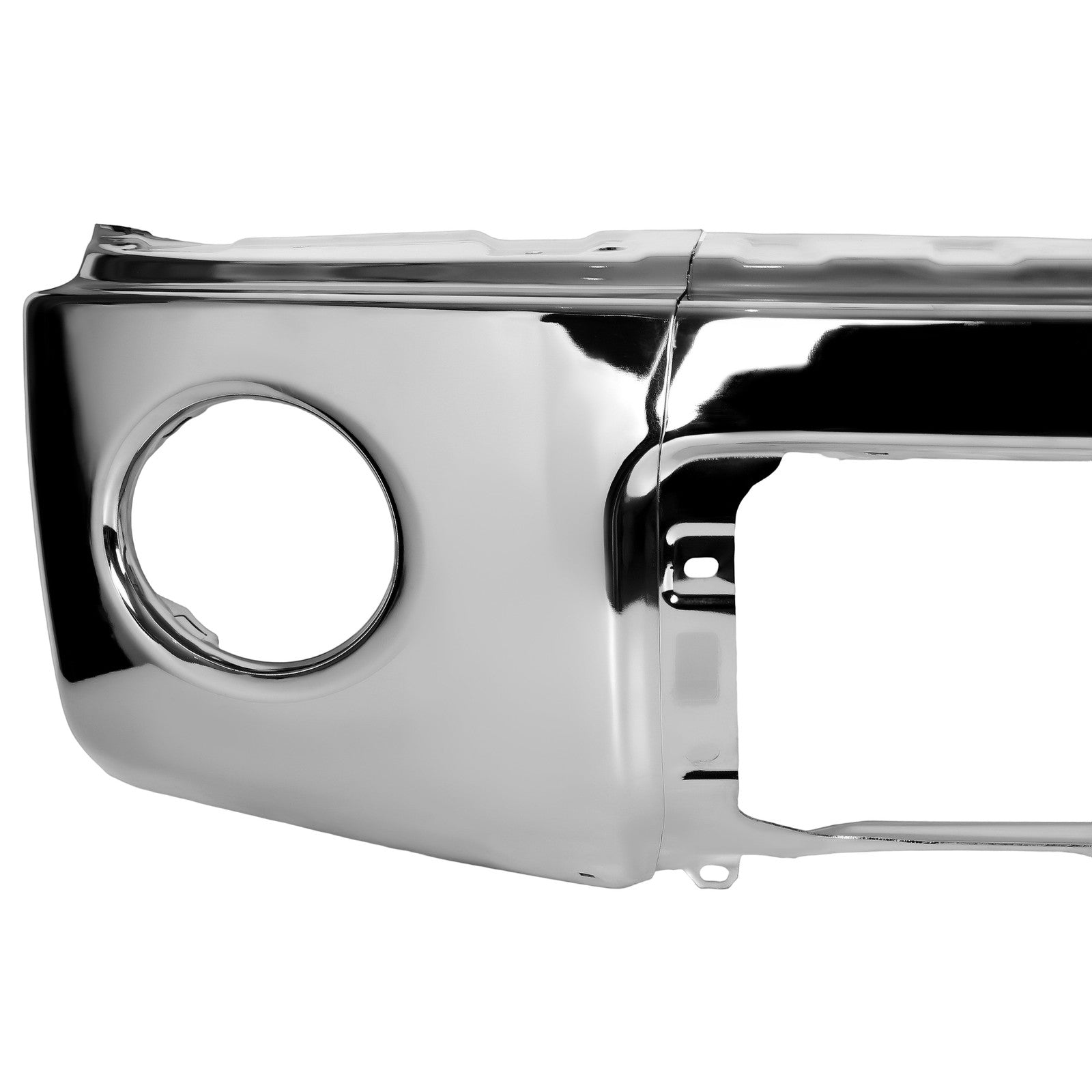 Front Bumper For Toyota Tundra 2007-2013 Chrome Steel W/o Sensor Holes Split KOEEP