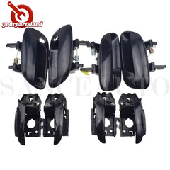 8Pcs Left Right Front Rear Inside Outside Door Handles For HYUNDAI ELANTRA 01-06 6B93BC-57