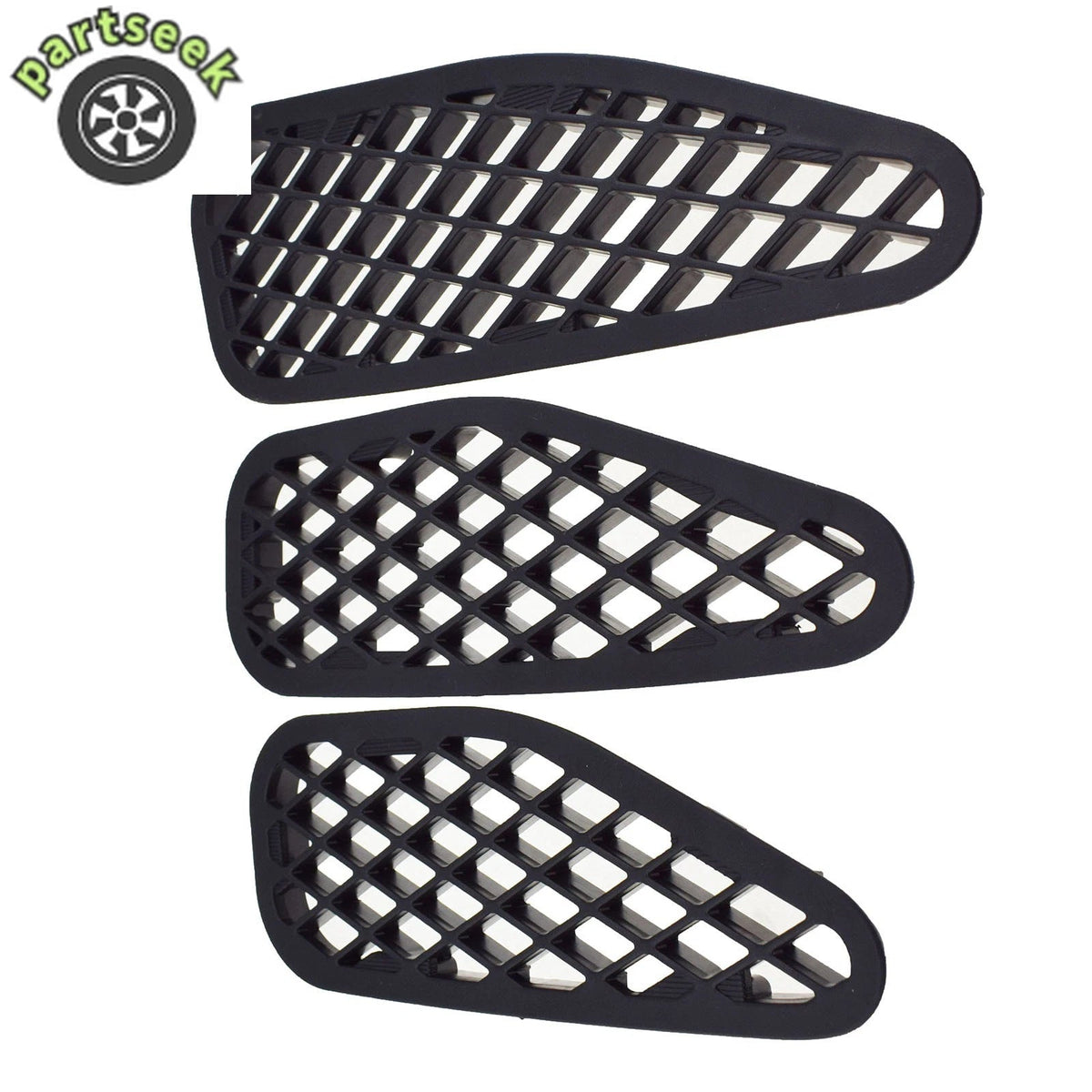 3PCS Front Hood Heater Air Duct Hole Cover Kit For Toyota FJ CRUISER 2007-2014 6B93BC-57
