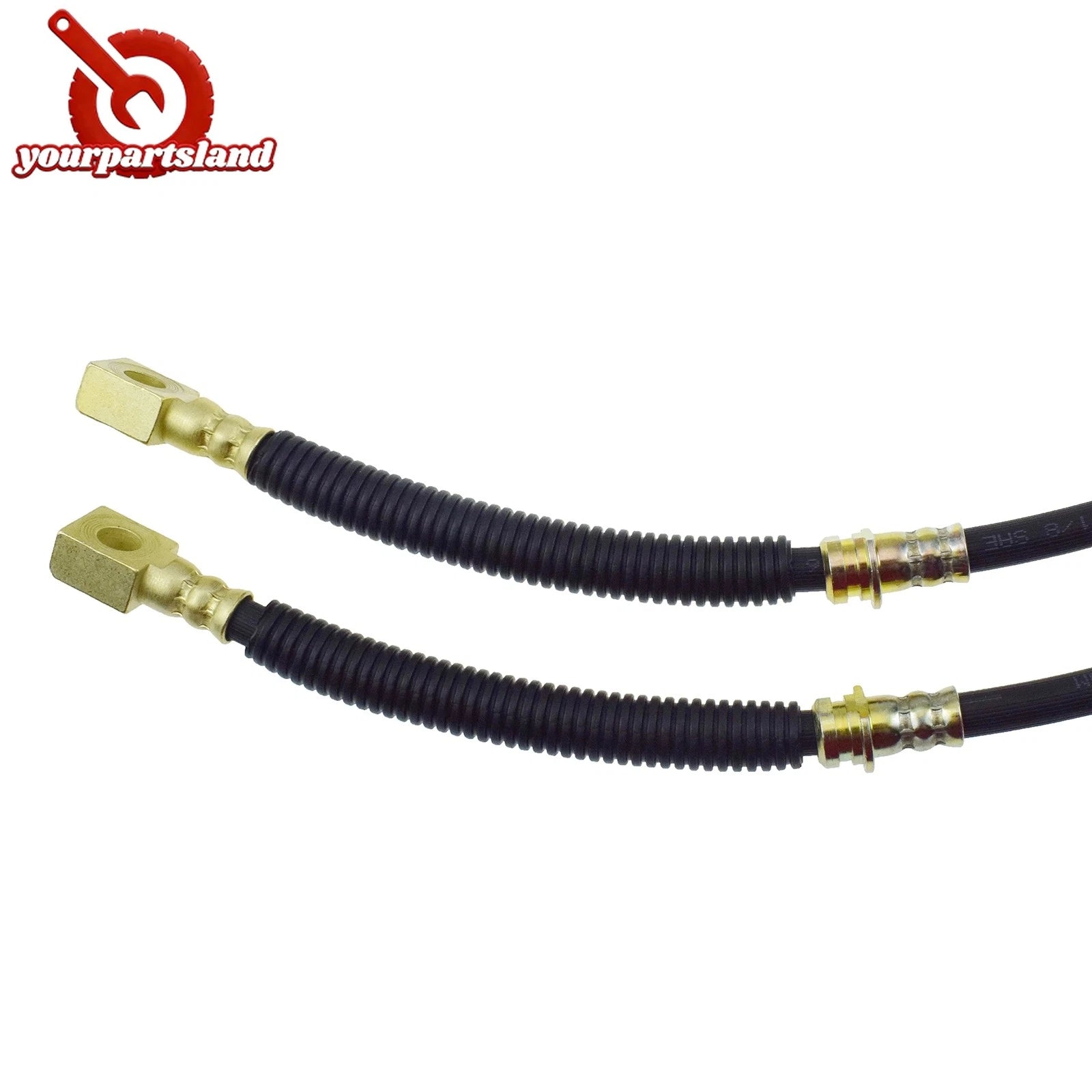 Front LH & RH Brake Hydraulic Hose for Ford Focus 2.0L 2.5L 2008 2009 2010 2011 6B93BC-57