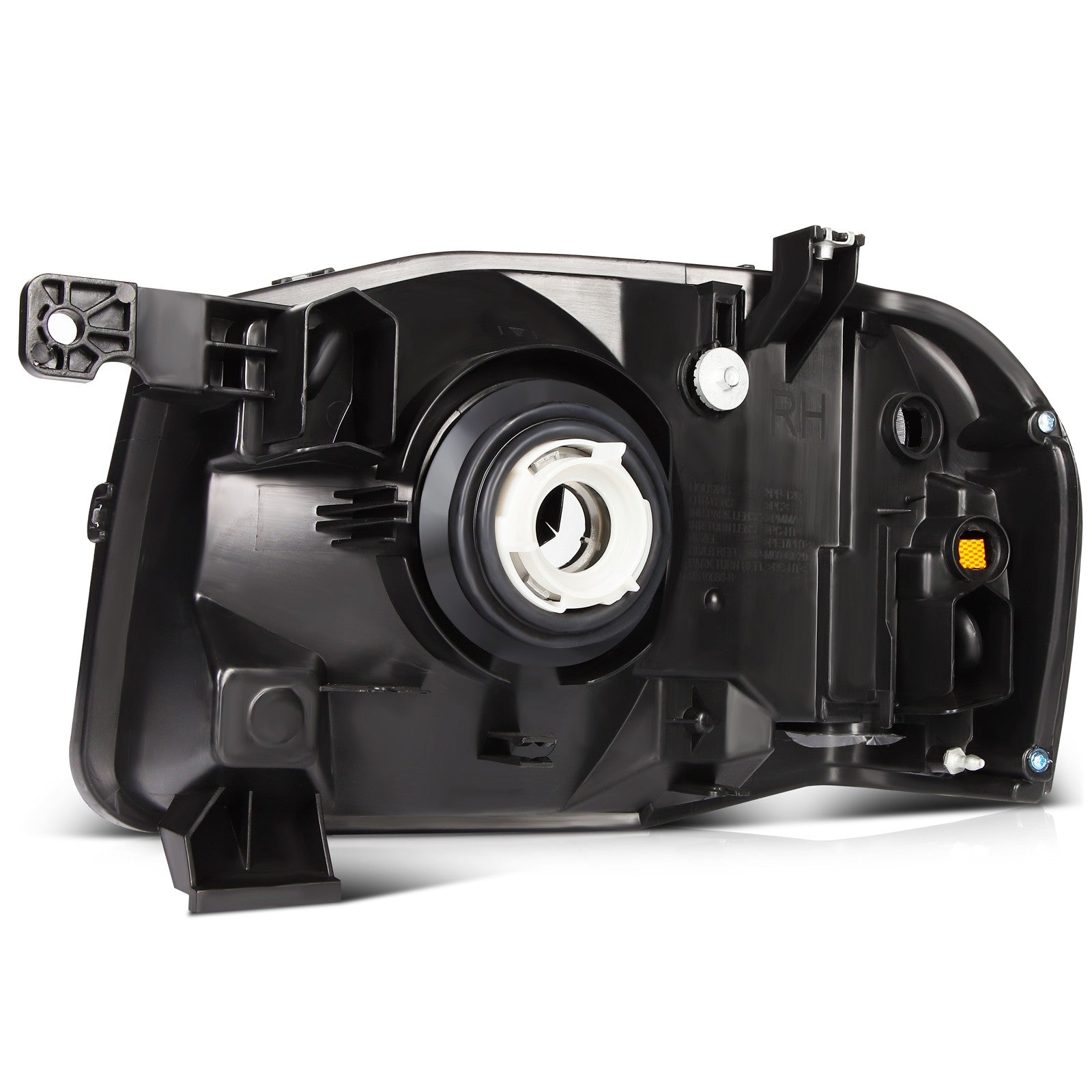 For 2001-2004 Nissan For Frontier Black Housing Left+Right Headlights Assembly KOEEP