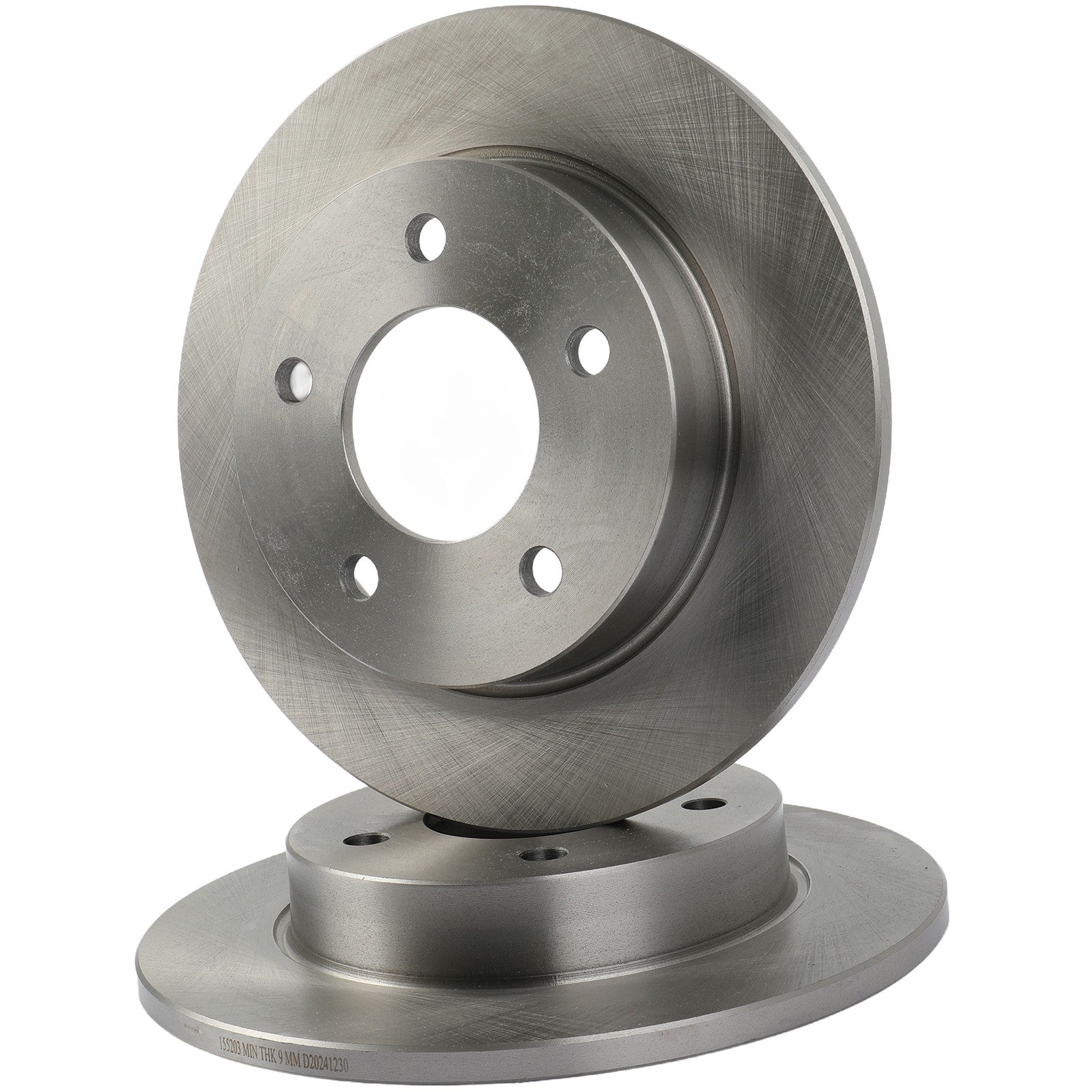 Fits 2008- 2012 Mazda 3 2.0L Rear Brake Solid Rotors And Ceramic Pads 31365 1095 KOEEP
