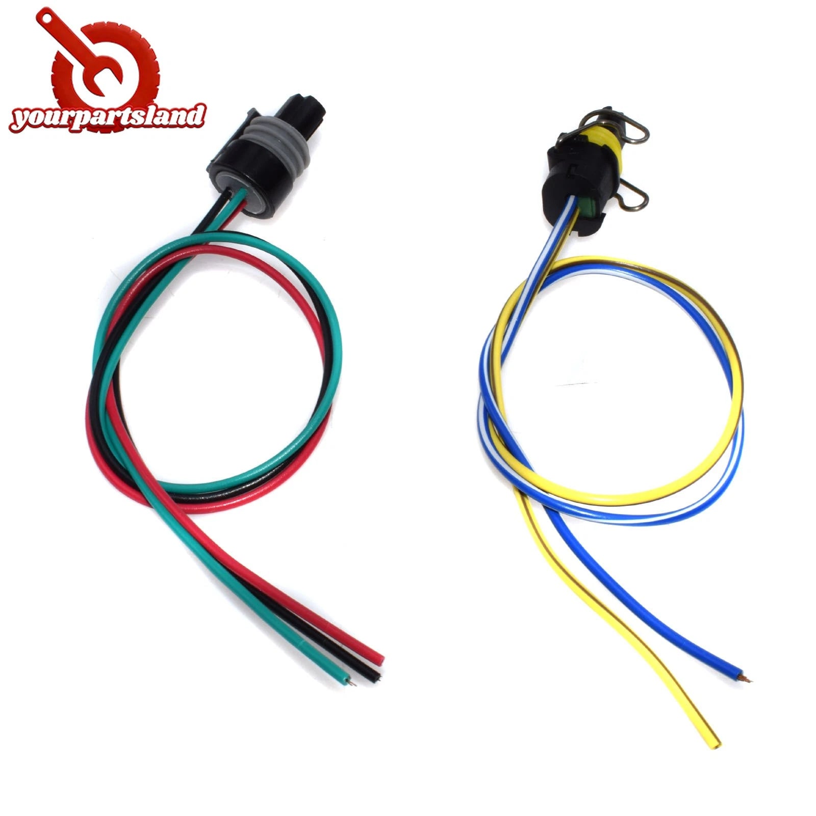 Wire Connectors For Ford 6.0L ICP & IPR Fuel Injection Pressure Regulator Sensor 6B93BC-57