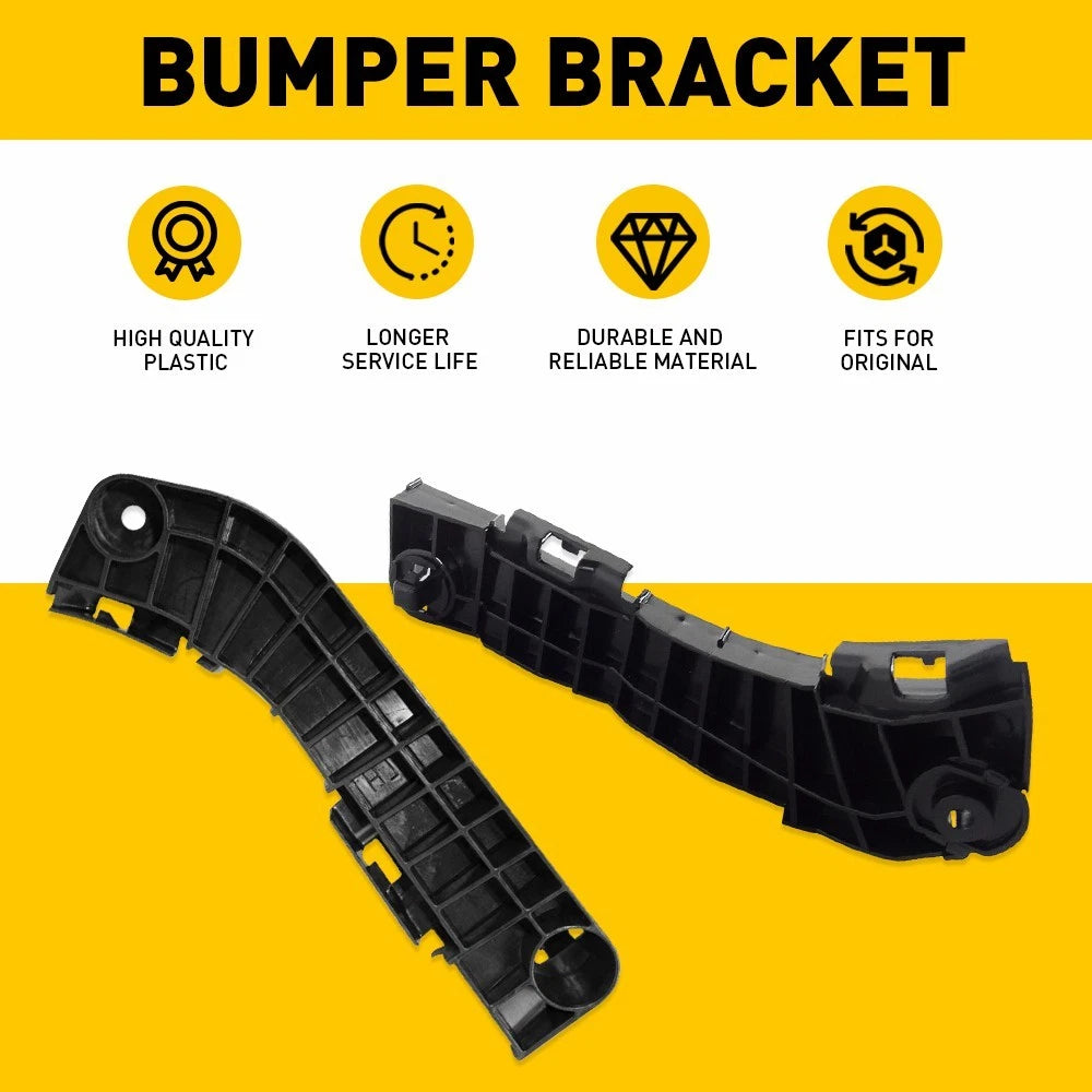 2x Bumper Bracket For 2007-2011 Toyota Camry of Set 2 Front Left & Right Side 6B93BC-57
