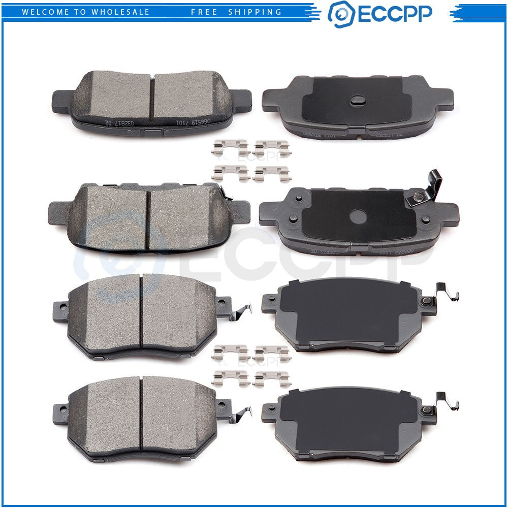 Front And Rear Performance Ceramic Brake Pads For FX35 FX45 Altima Maxima Murano 6B93BC-57