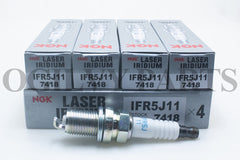 4Pack NGK IFR5J11 Laser Iridium 7418 For Suzuki Pre-Gapped Long-Life Spark Plugs