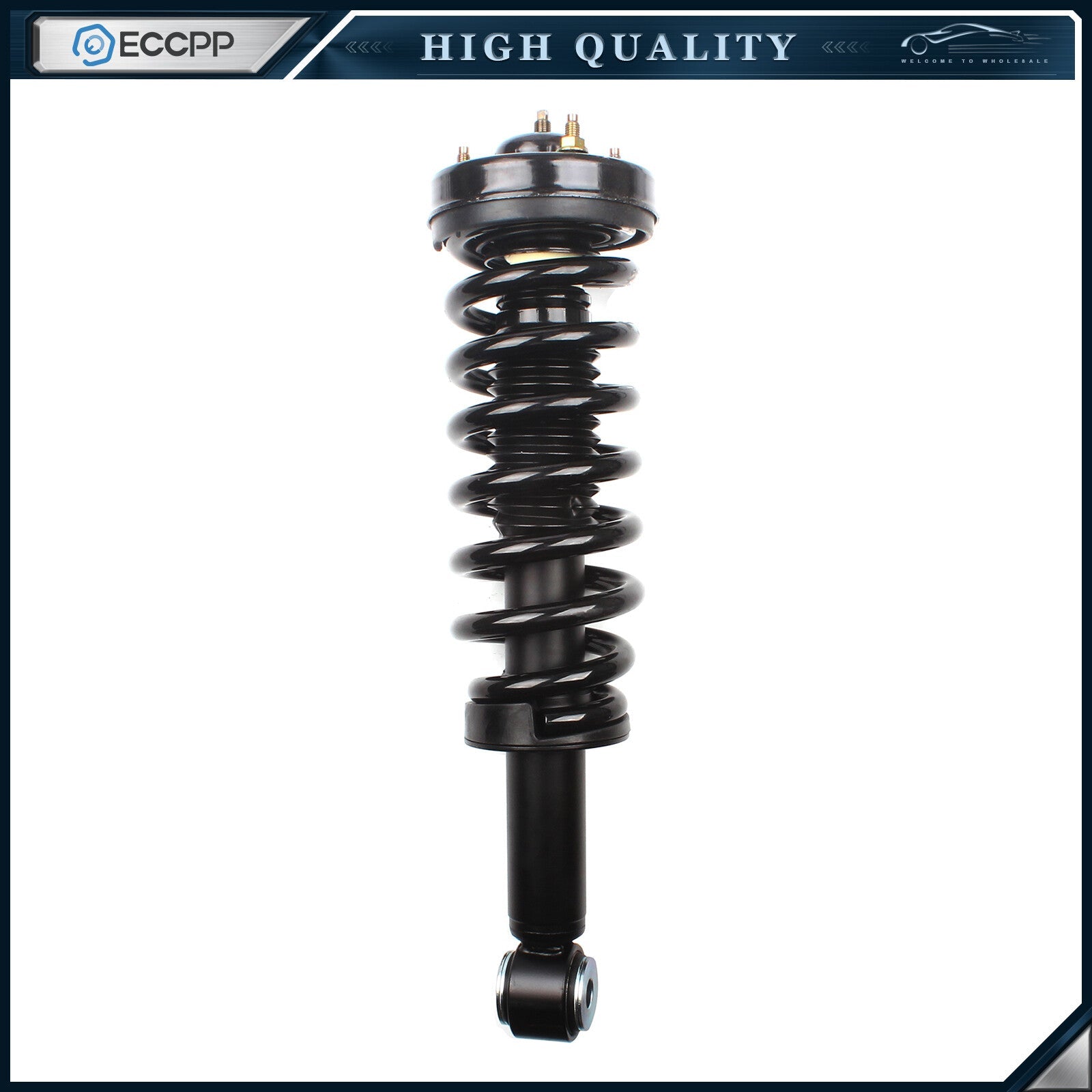 1.5" Front Leveling Lift Kit & Front Complete Struts For 2009-2013 Ford F150 2WD 6B93BC-57