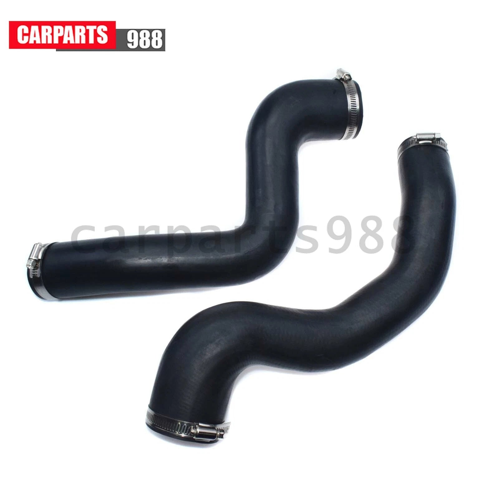 2Pcs Upper LH RH Intercooler Turbo Hose For Range Rover Sport 2007-2013 3.6 TDV8 6B93BC-57