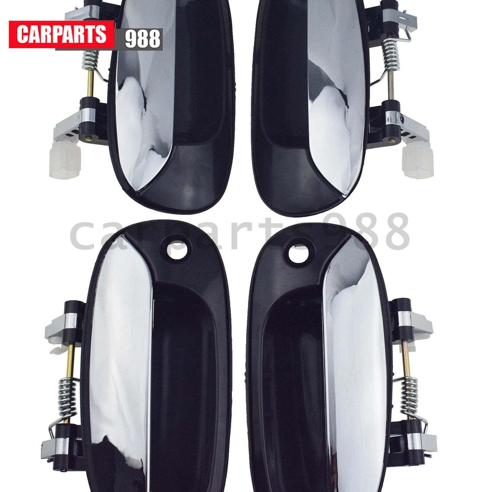 Outside Door Handle Chrome Front Rear LH RH for Kia Carens 0K2FB58410 0K2FB59410 6B93BC-57