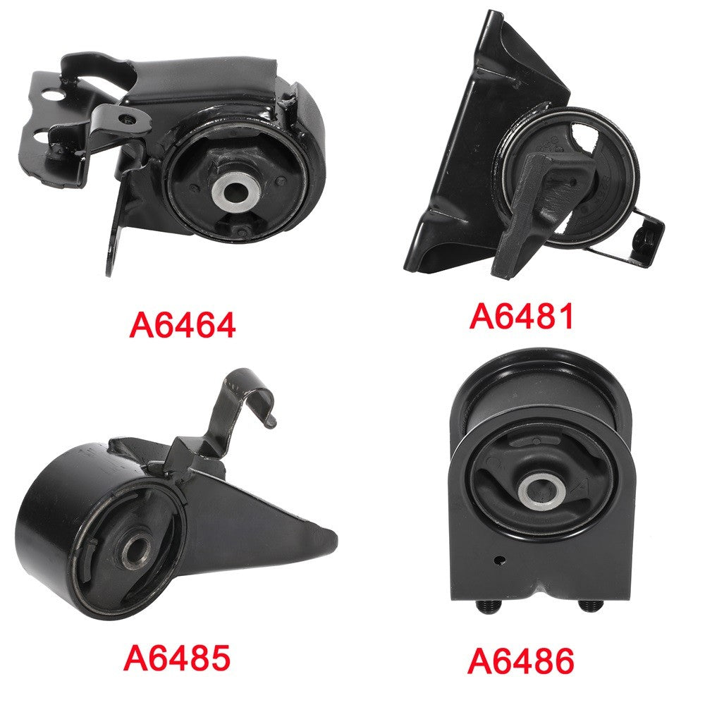 ECCPP 4Pcs Engine Motor Trans Mount Set For Mazda Protege 2.0L 2001-03 For Auto 6B93BC-57