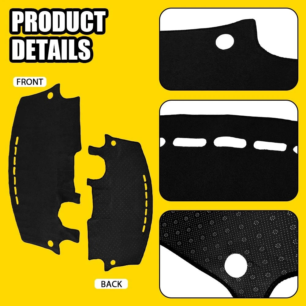 For Volkswagen Beetle 1998-2010 DashMat Dash Cover Dashboard Mat Sun Shade Pad A 6B93BC-57