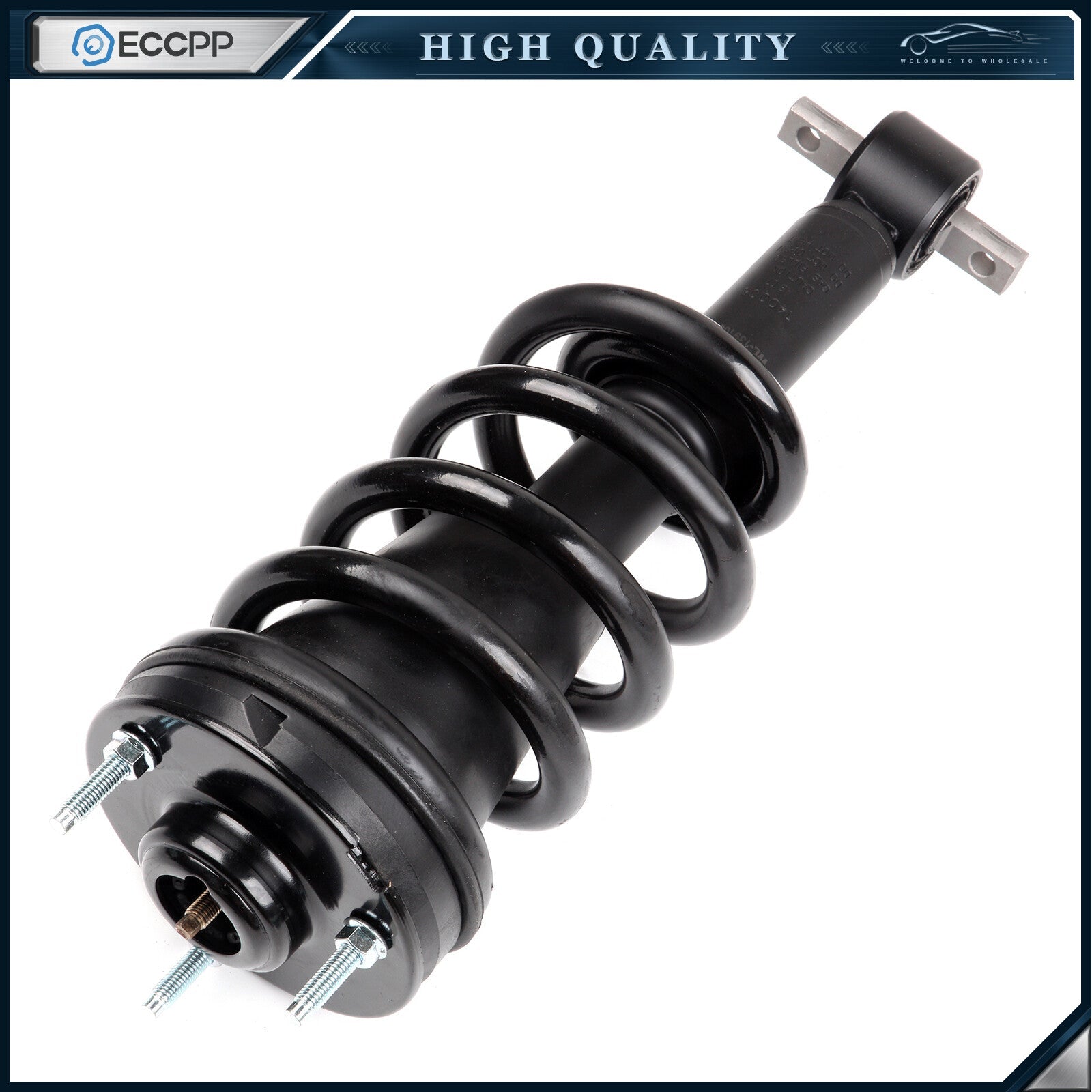 4 Pcs For 2007-2013 Chevy Silverado 1500 Front Struts Coil Springs + Rear Shocks 6B93BC-57