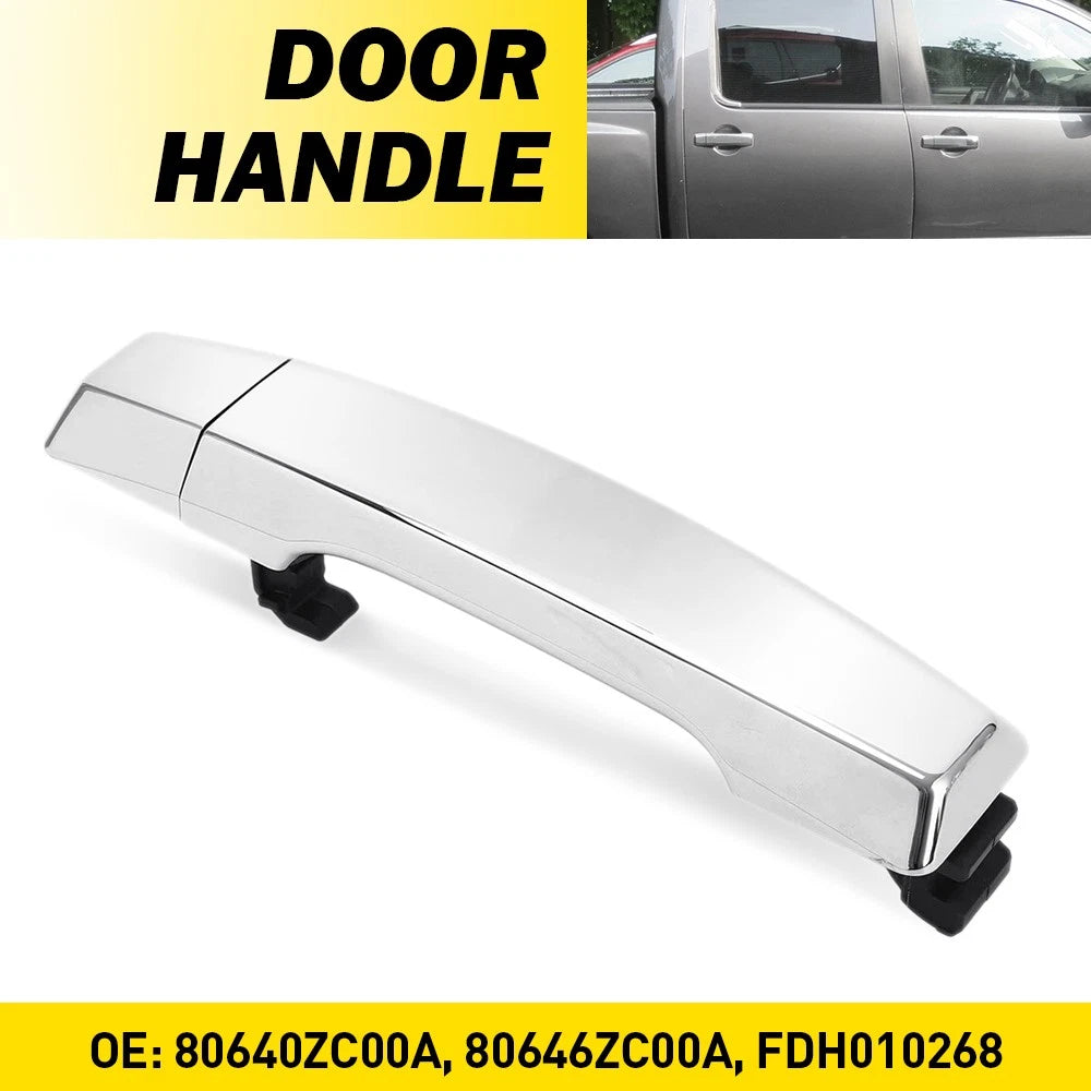 Chrome Exterior Door Handle Front Passenger RH for 2004-15 Nissan Armada Titan A 6B93BC-57