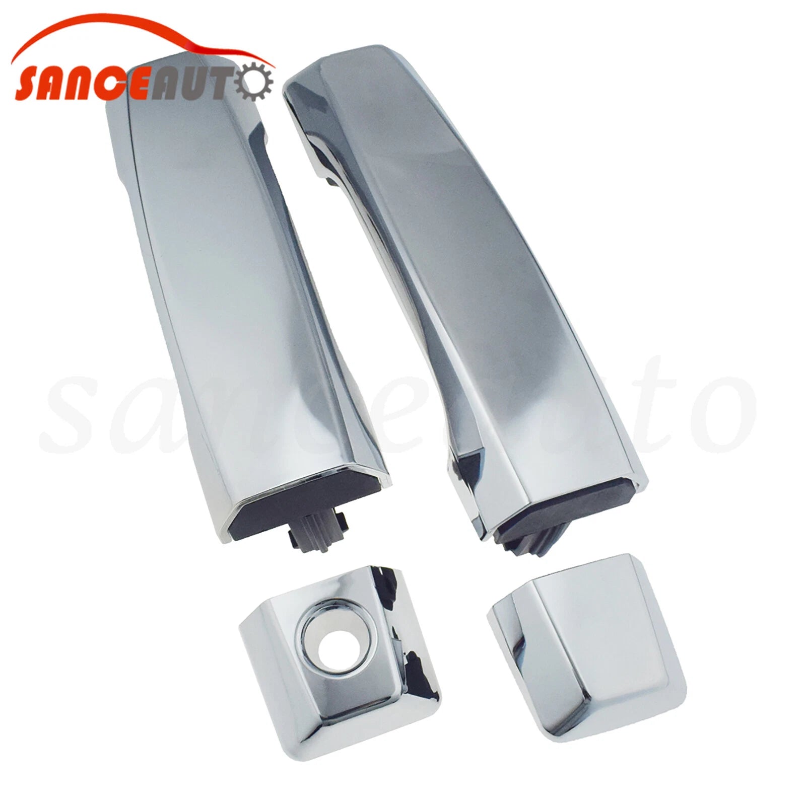 Front LH RH 2PC Outside Door Handle For 04-15 Nissan Titan Armada 04-10 Infiniti 6B93BC-57
