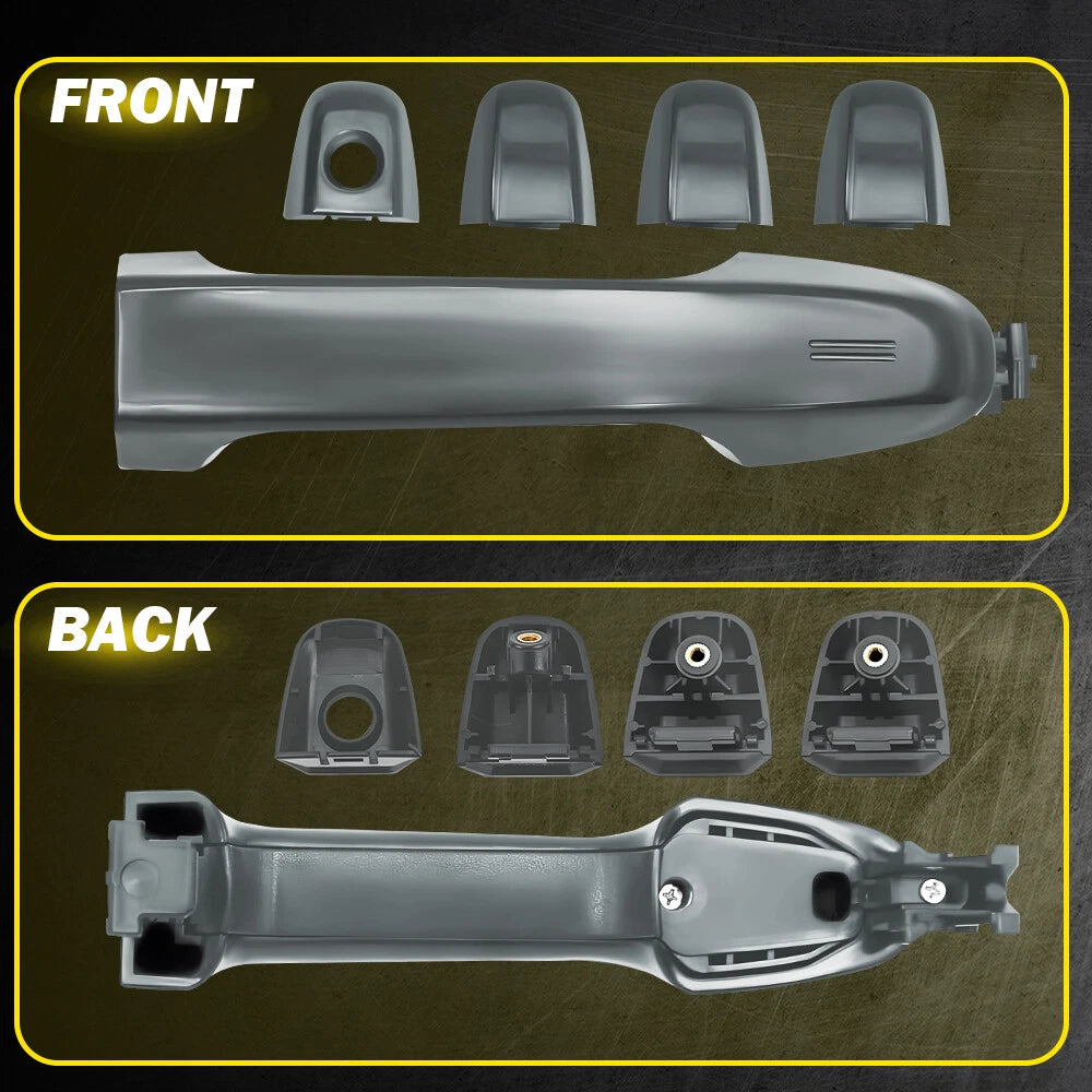 4X DOOR HANDLES COLOR CODE 1G3 MAGNETIC GRAY METALLIC FOR 2012-2017 TOYOTA CAMRY 6B93BC-57