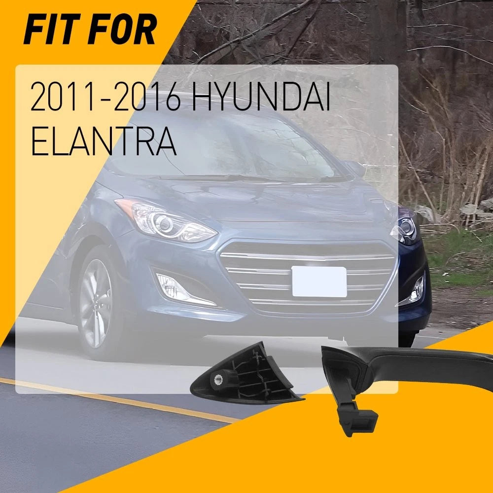 For 2011-2016 Hyundai Elantra Rear Left Driver Side Exterior Door Handle Black A 6B93BC-57