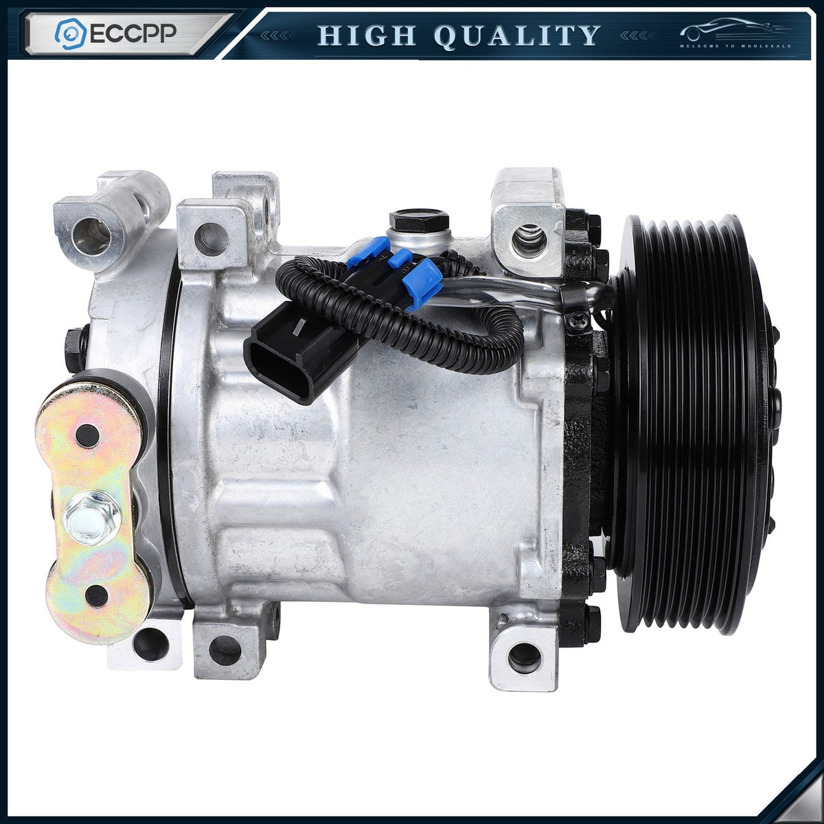 AC A/C Compressor For 2002 2003 Dodge Dakota Ram 1500 2500 3500 5.9L 6B93BC-57