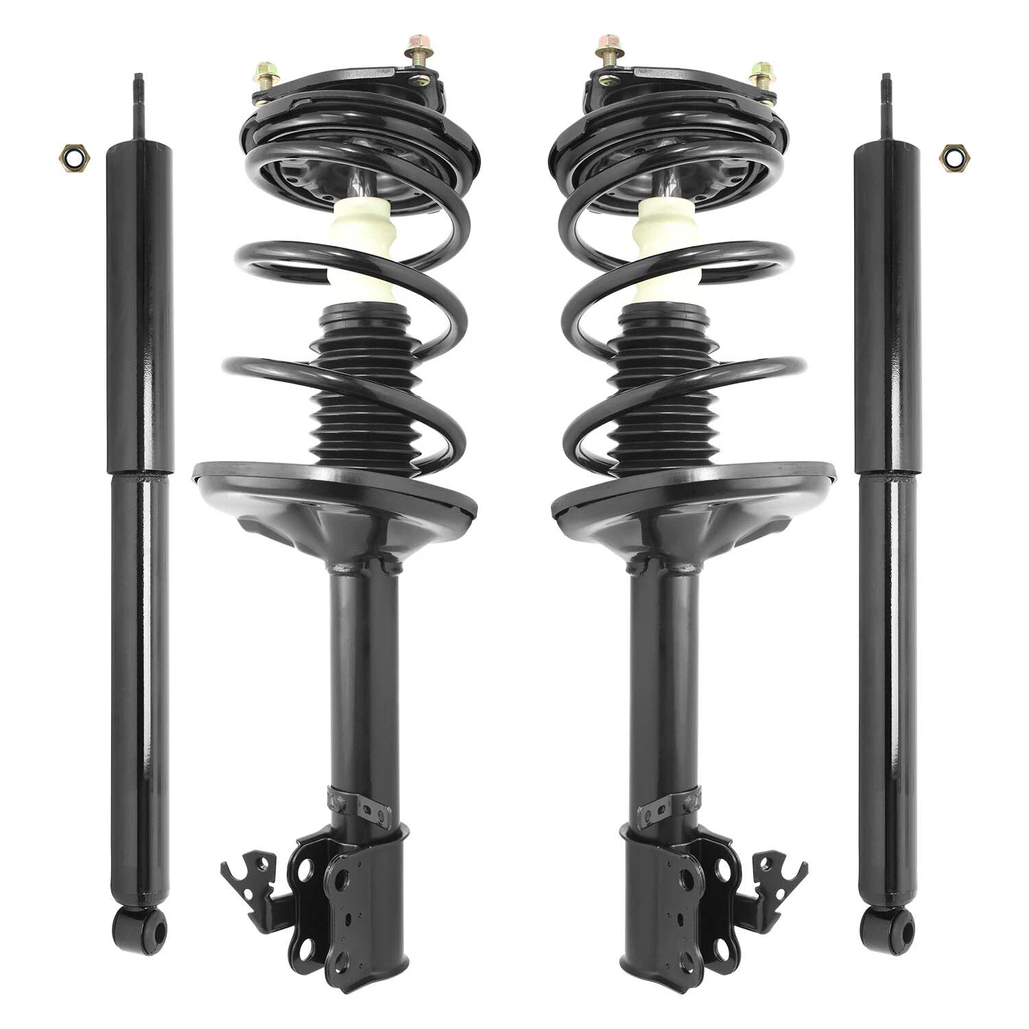 Front & Rear Complete Strut Assembly Shock Kit for 1996-2000 Toyota Rav4 6B93BC-57