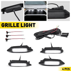 Front Bumper Grille Fog Light Lamp For Toyota RAV4 19-24 LE SE XLE XSE Limited A 6B93BC-57