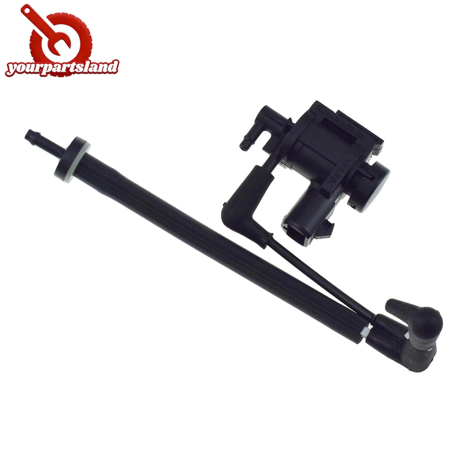 For Ford F150 2015-2020 Hub Lock Vacuum Line Tube Check Valve &Solenoid Actuator 6B93BC-57