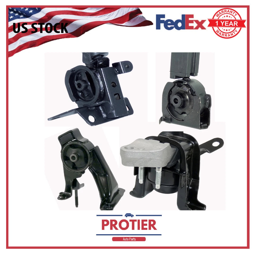 Engine & Trans Mount Set 4PCS for Pontiac Vibe Matrix Passenger L4 1.8l 1794c 6B93BC-57