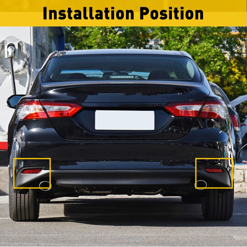 For 2018-2022 Sequential Camry Toyota Reflector LED Signal Lights Brake Fog Lamp 6B93BC-57