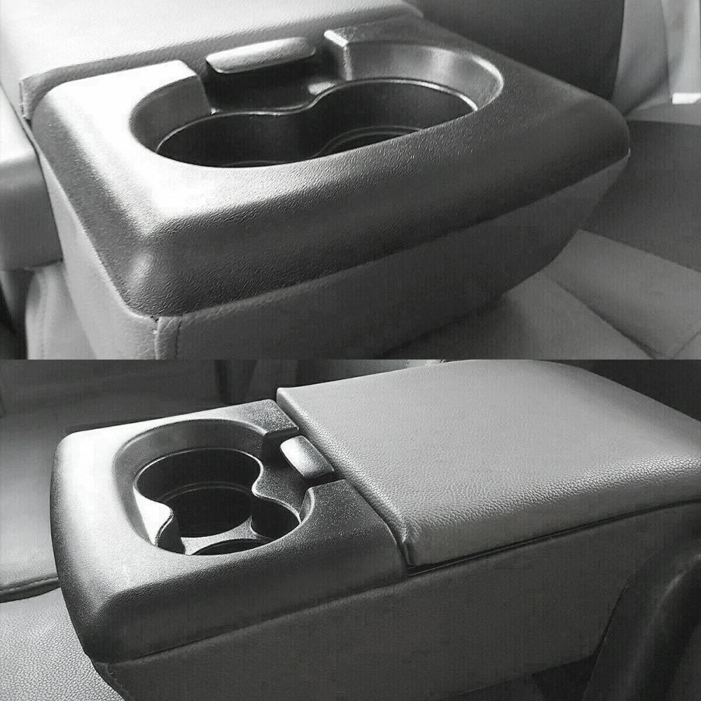 Center Console Cup Holder Armrest For Pad 97 98 99 2000 2001 2002 2003 Ford F150 6B93BC-57
