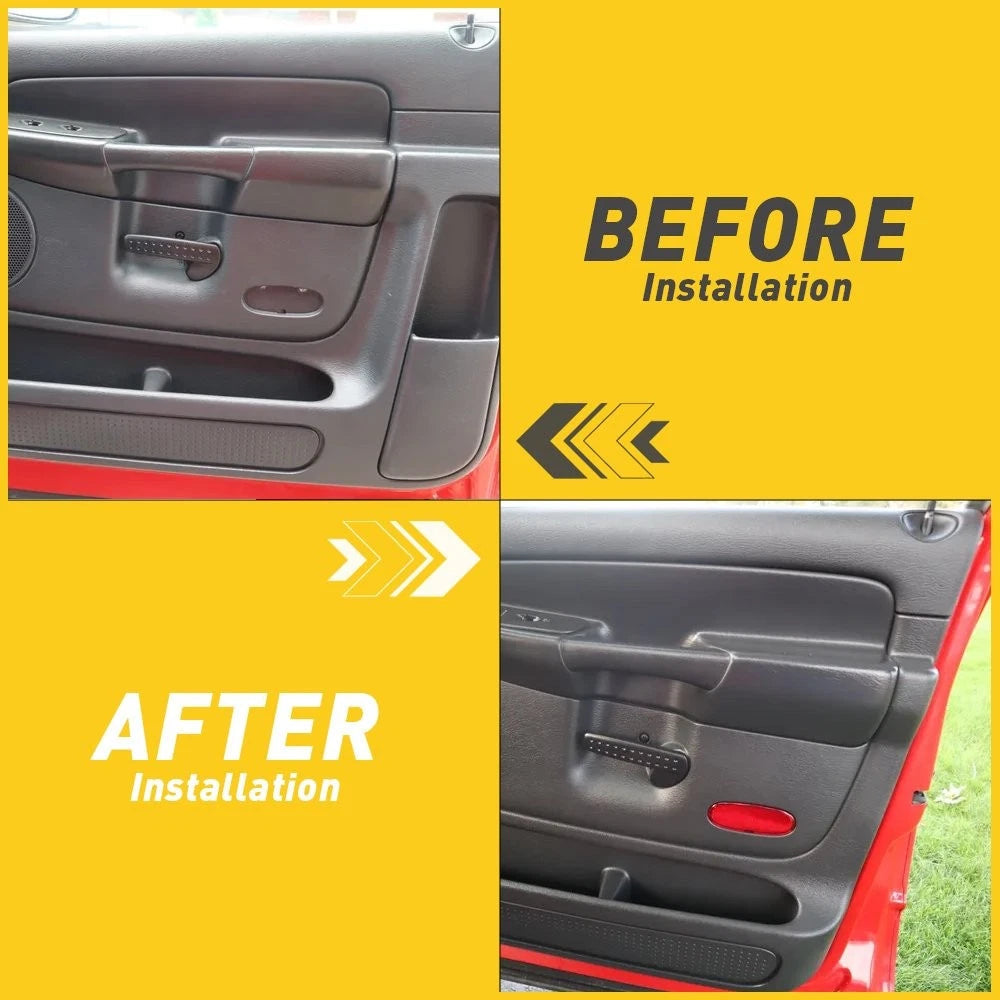 5179299AA For Dodge Ram 1500 2500 3500 Front Panel Door Reflector Interior Cover 6B93BC-57