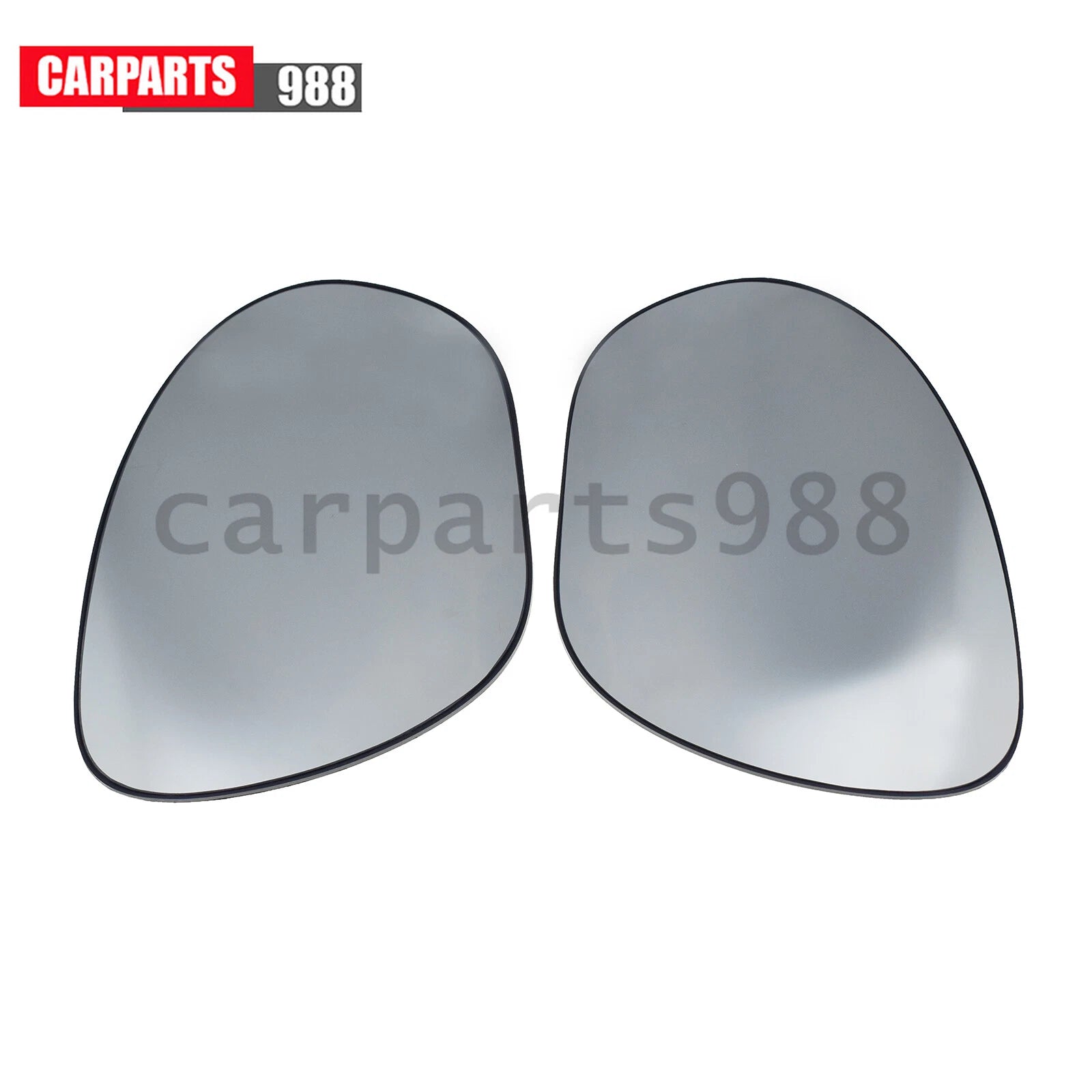 2Pcs Left Right Side Mirror Glass Heated for Nissan Cube 2009-2014 Juke 2011-14 6B93BC-57