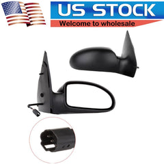Mirrors Pair Set For 00-07 Ford Focus Passenger Driver Side View 6B93BC-57
