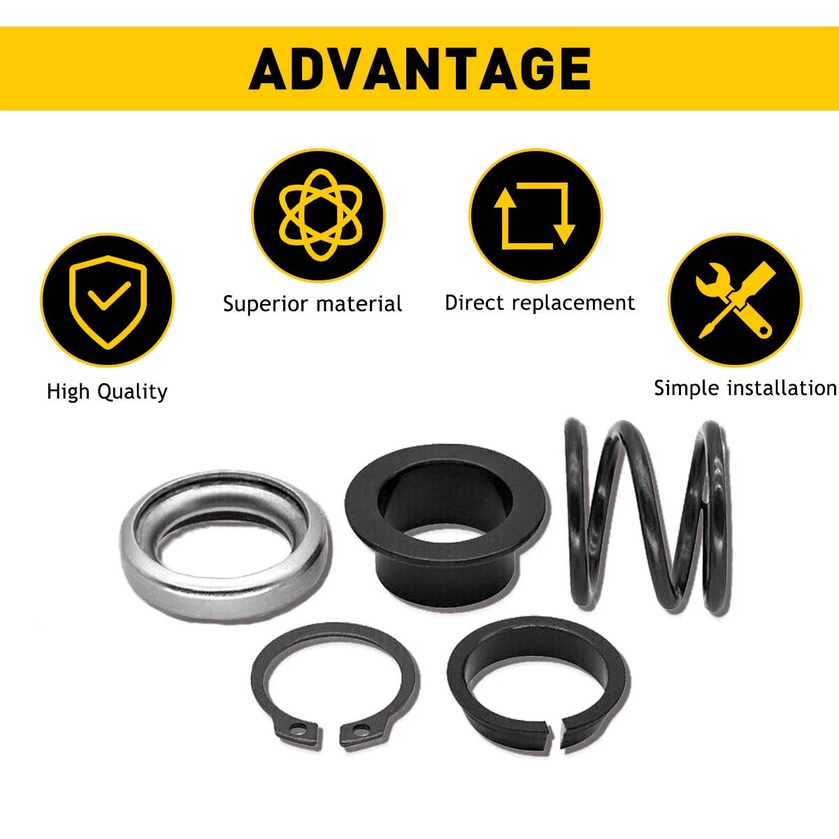 Steering Column Upper Bearing Kit Fits Ford F150 F250 F350 F450 Super Duty 92-07 6B93BC-57