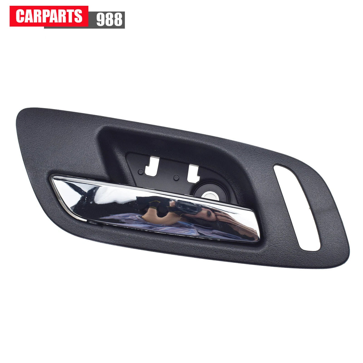Front Left Inside Door Handle Black Chrome for 07-13 Cadillac Escalade 15920707 6B93BC-57