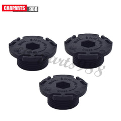 Set of 3 Engine Oil Pan Drain Plug For BMW 328i 320i 428i 528i 228i 11137605018 6B93BC-57