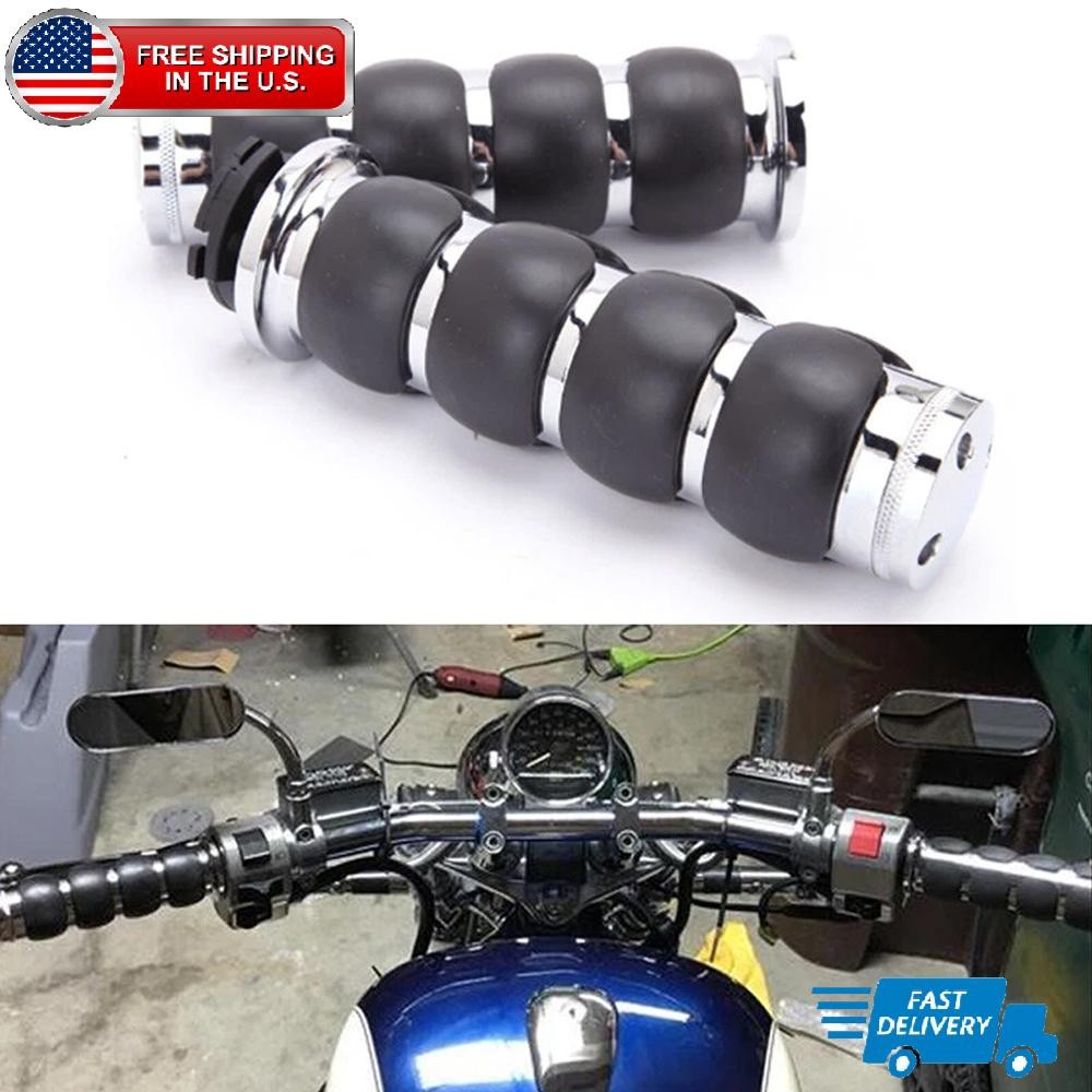Motorcycle Hand Grips Handlebar For Harley FLSTSC Softail Springer Classic 96-10