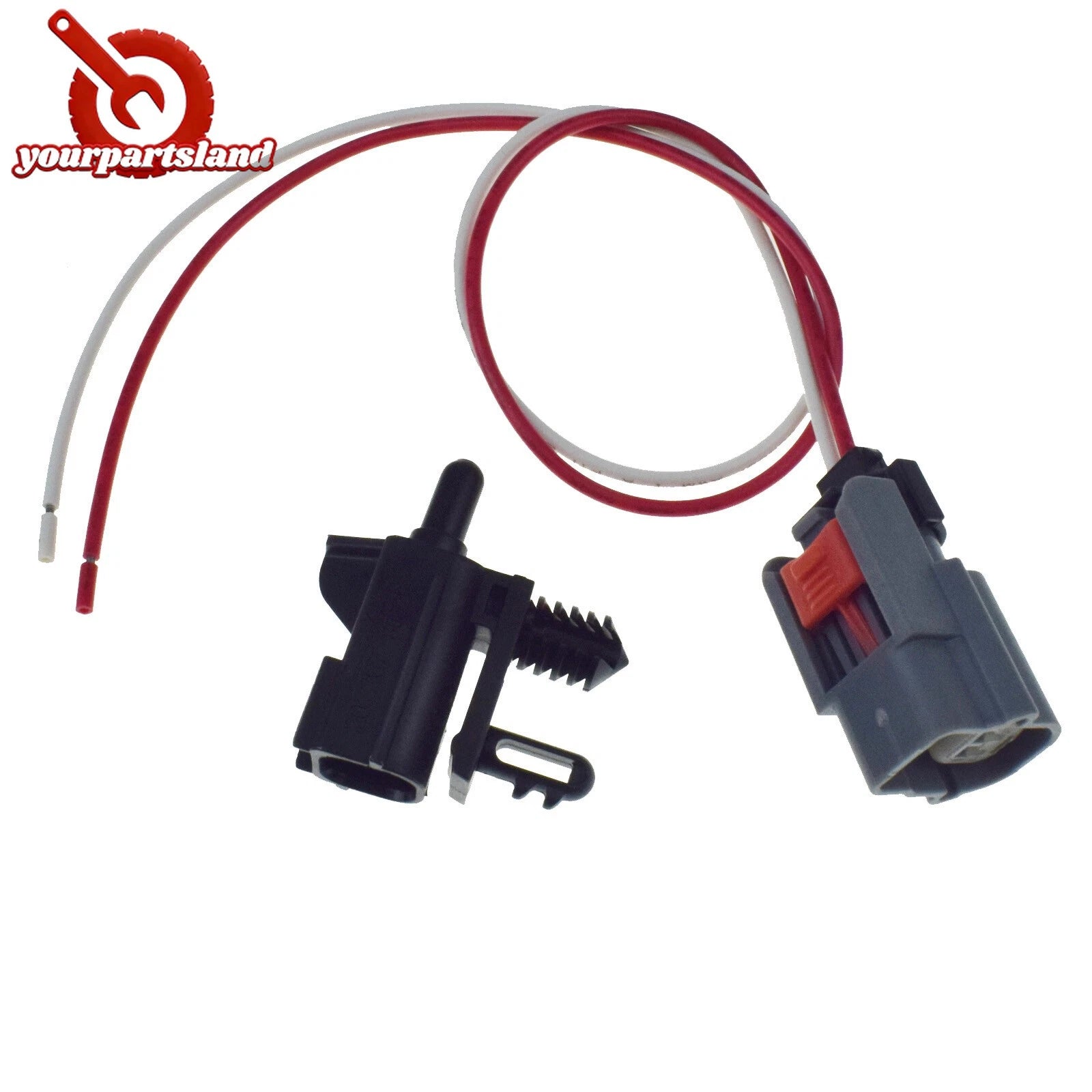 A/C Ambient Air Temperature Sensor + Connector For Ford Fusion 11-19 AU5Z12A647B 6B93BC-57