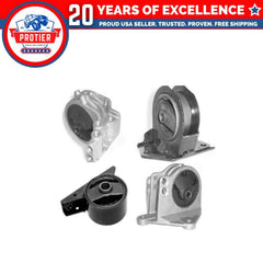 Motor & Trans Mount 4PCS Set Compatible for 1995-1998 Eagle Talon TSi 2.0L 6B93BC-57