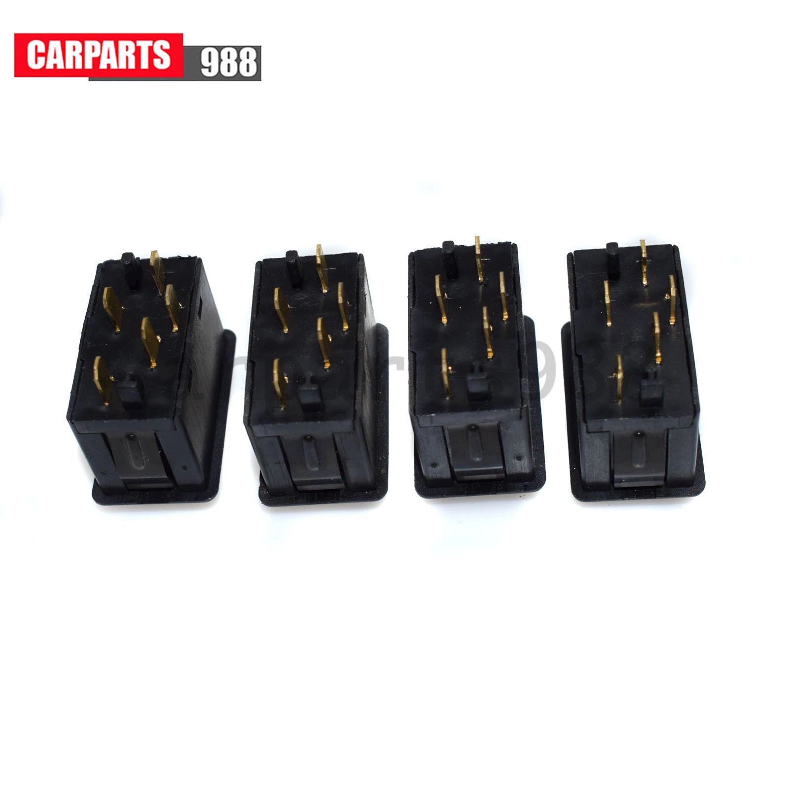 Set of 4 5Pins Illuminated Power Window Switch For BMW E30 318i 325i 61311381205 6B93BC-57