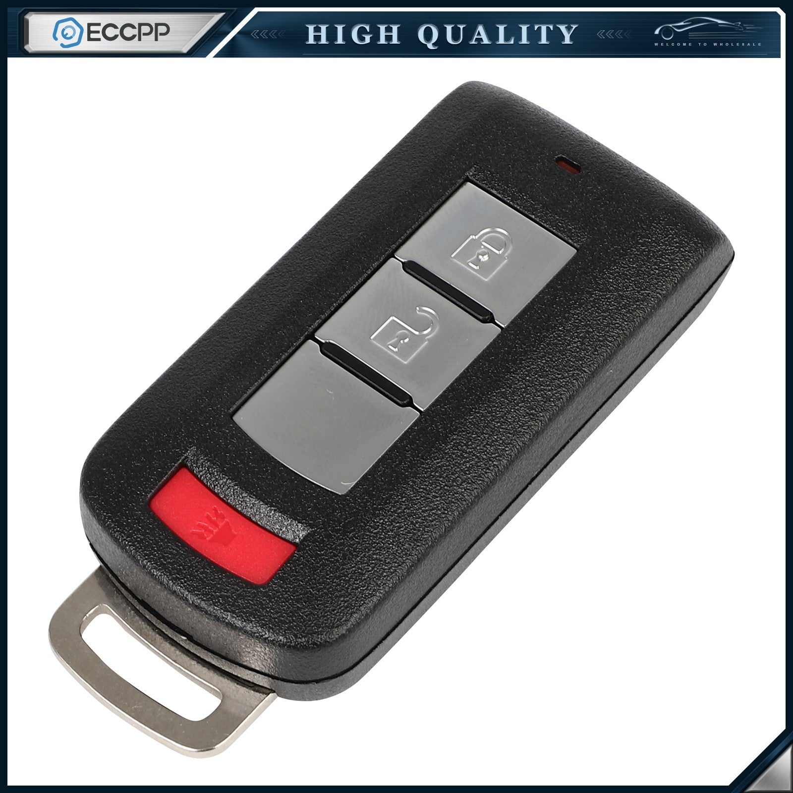 For Mitsubishi Lancer 2008-2017 OUC644M-KEY-N 2Pcs Remote Car Key Fob 6B93BC-57