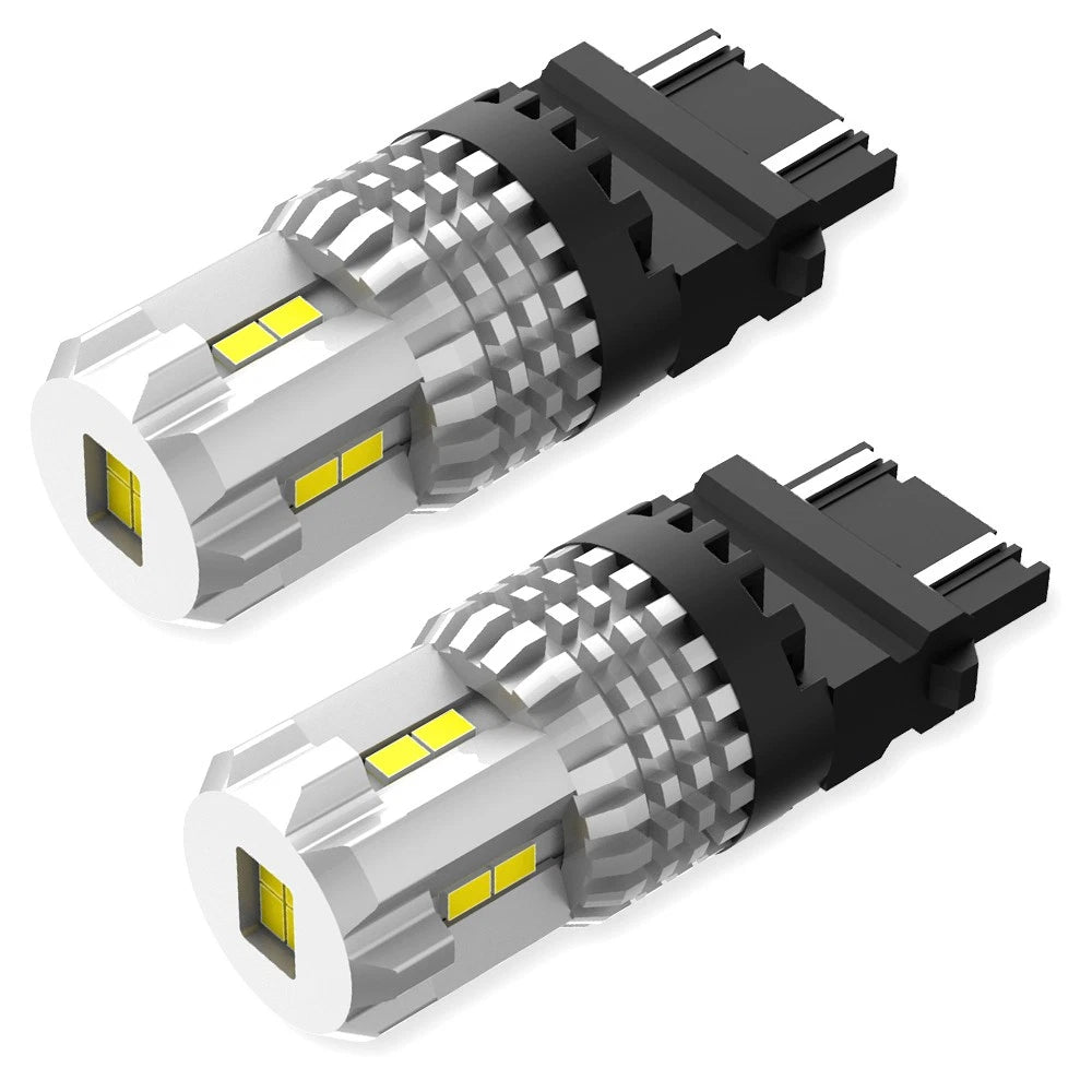 AUXITO 3157 4114 LED DRL Car Driving Daytime Running Light Bulb Kit 6000K White AUXITO