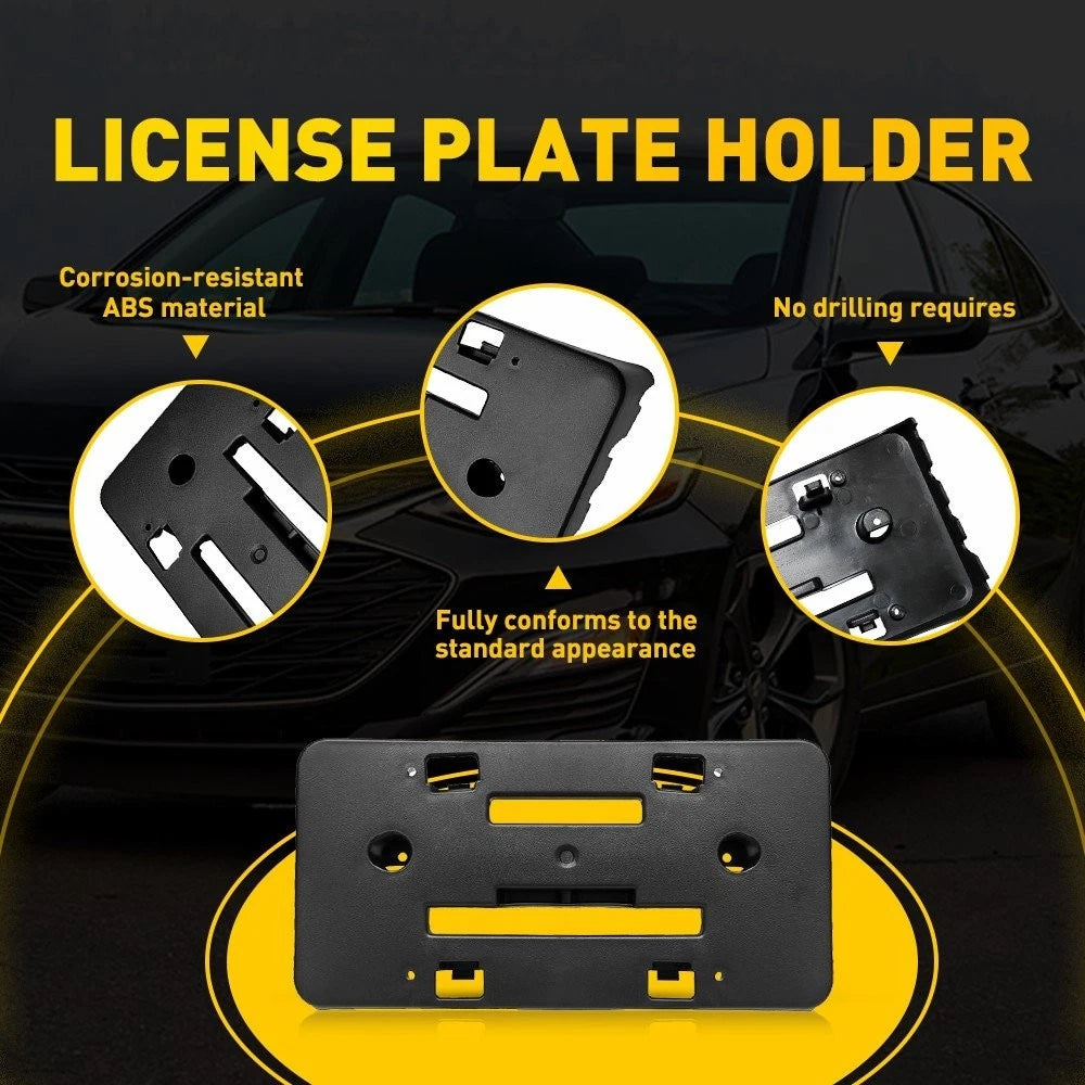 For 2019 20-2023 Chevy Malibu Front License Plate Tag Bracket Holder 84524301 EA 6B93BC-57