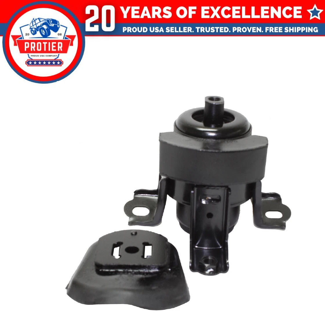 Front Engine Motor & Left Trans Mount Fit 1998-2003 Toyota Sienna 3.0L Replaces 6B93BC-57