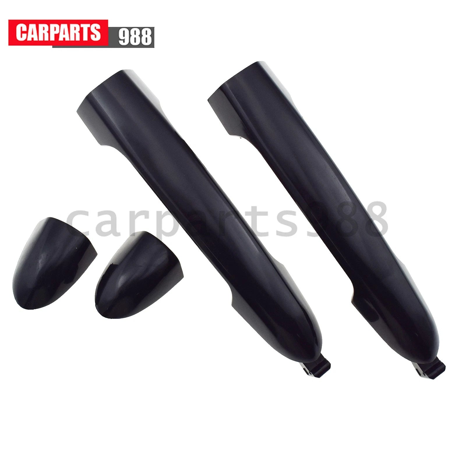 Black Exterior Door Handle Rear LH RH for Kia Rio 2012-17 826511W010 82652-1W030 6B93BC-57