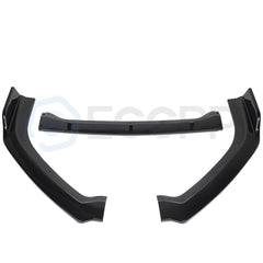 For 19-21 Nissan Altima 3x Glossy Black Front Bumper Lip Spoiler Splitter 6B93BC-57