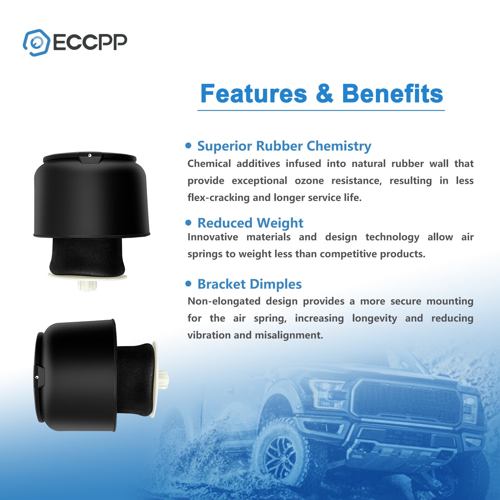 Rear Pair Air Suspension Bags For BMW F11 F10 F07 535i 550i 2010-2016 6B93BC-57