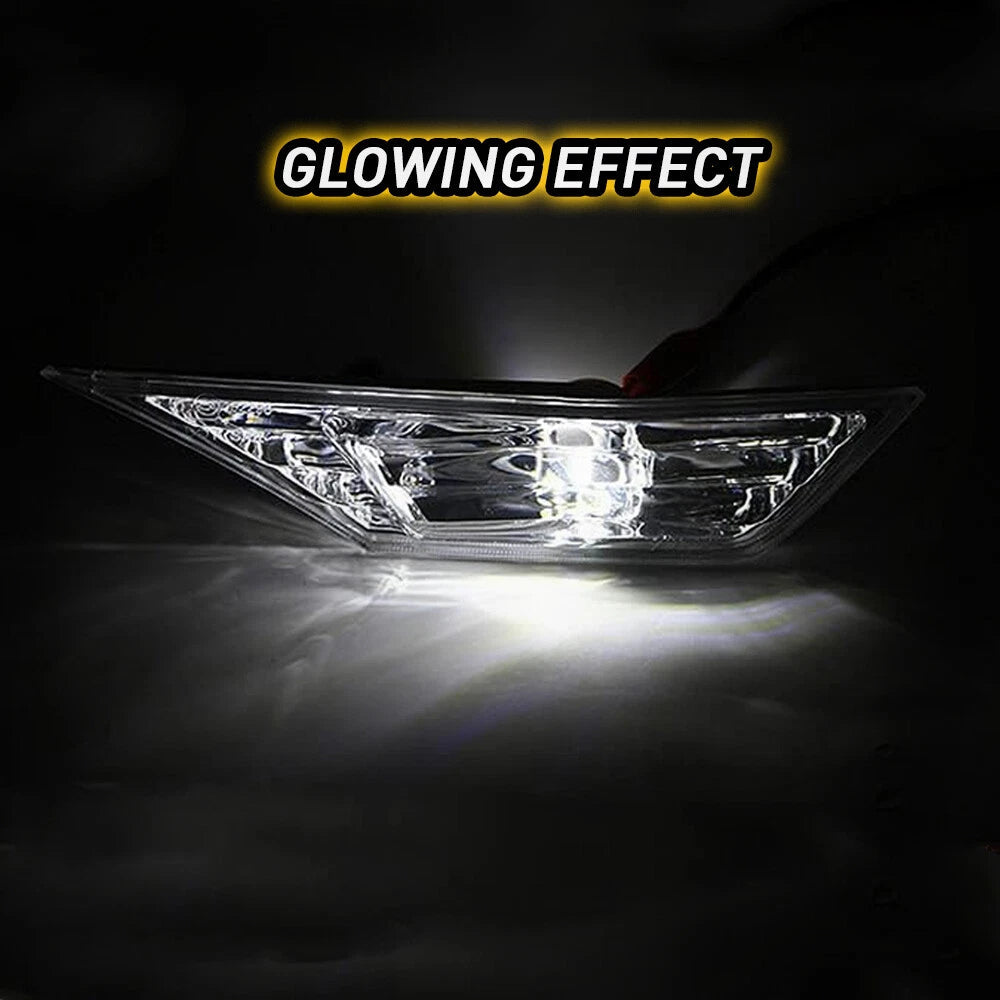 Pair Clear LED Side Lamp Turn Marker Signal Light For Honda Civic 2016-20 2021 6B93BC-57
