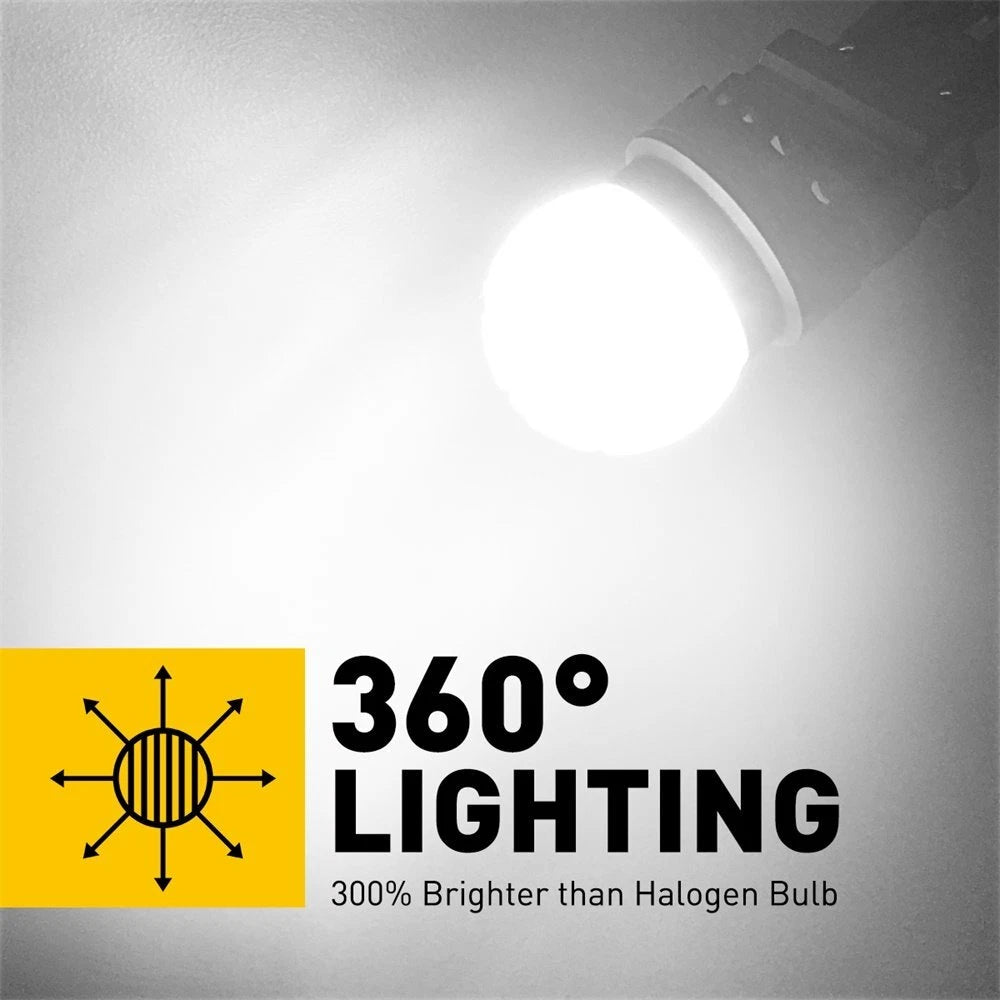 AUXITO 3157 3156 LED Reverse Backup Light Bulbs 6000K White Super Bright 2US6T A 6B93BC-57