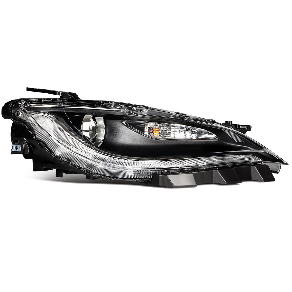 Passenger Right Side Headlight For 2015-2017 Chrysler 200 2.4L 3.6L Black 6B93BC-57