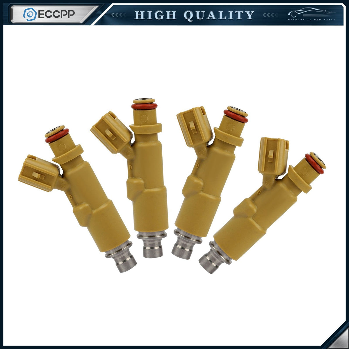 For Toyota Celica 2000-2003 Matrix Pontiac Vibe 2003 1.8L 4pcs Fuel Injectors 6B93BC-57