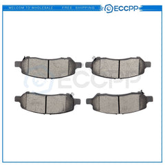 Rear Ceramic Brake Pads For 2013 2014 2015-2016 Dodge Dart 4pcs Slotted 6B93BC-57