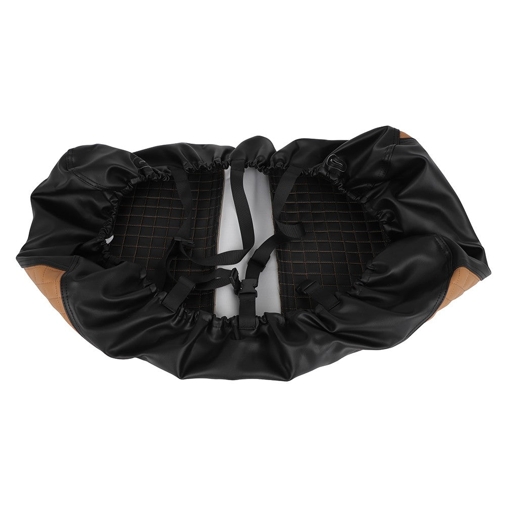 Brown Golf Cart Front Cushion Seat Cover For EZGO TXT 6B93BC-57